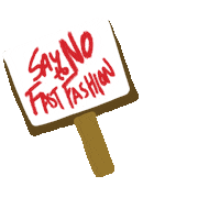 earthboy protest sustainability ecofriendly slowfashion Sticker