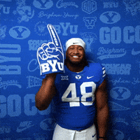 College Football Go Cougs GIF by BYU Cougars