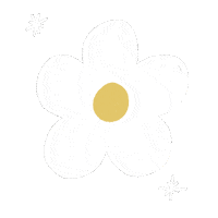 Flower Star Sticker