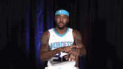 basketball wink GIF by Charlotte Hornets