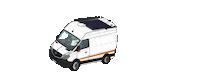 tioaventura vanlife van life buslife bus life Sticker