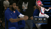 stank face andre drummond GIF by NBA