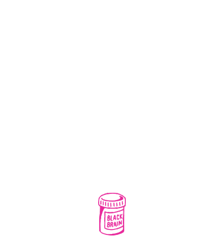 Bbc Swipe Sticker by BLACK BRAIN CLOTHING