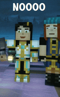 Minecraft Story Mode No GIF