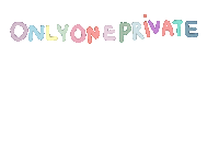 Onlyoneprivate Sticker