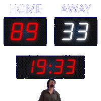 33 Away Sticker