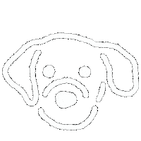 Dogs 犬 Sticker