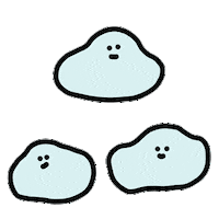 Rain Cloud Sticker by Originals