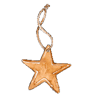 goodobjects christmas star christmas star goodobjects Sticker