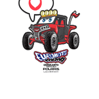 EuromotoPolaris racing carrito polaris león euromoto Sticker