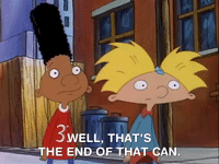 hey arnold nick splat GIF