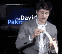 flyingremora eating banana david peeling GIF