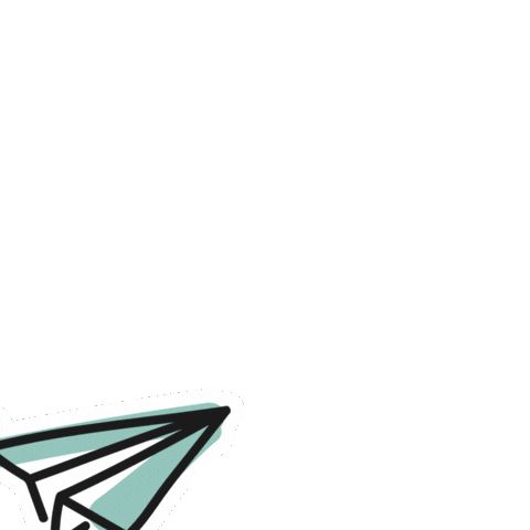 Papierflieger Fliegt Sticker by Europlasma