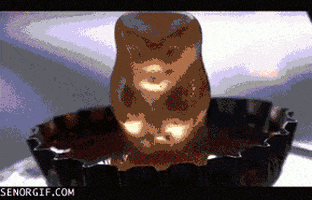 melting gummy bear GIF by Cheezburger