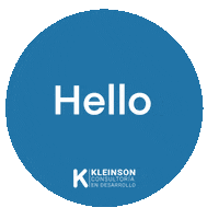 CreatividadKleinson hello hola ciao idiomas Sticker
