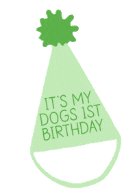 Birthday Puppy Sticker by Pets at Home