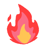 Fire Sign Sticker