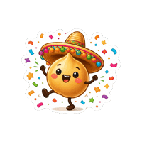Happy Dance Sticker by Jennifer Greenhill
