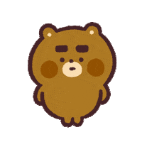 Dance Bear Sticker by やべーべや