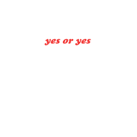 Yesoryes Yes Sticker by Le Sweat