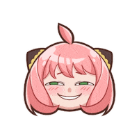 LesScketch anime spy hehehe anya Sticker