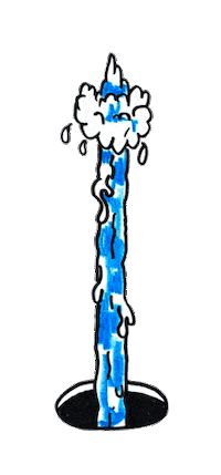 Sticker Water Sticker by Wavy McSplash