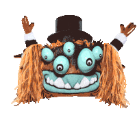 Squiggly Sticker by The Masked Singer