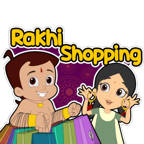 Rakhi Rakhispecial Sticker by Chhota Bheem
