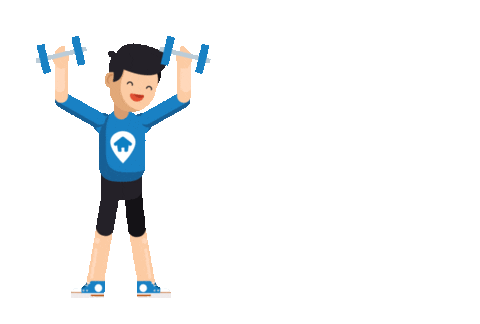 Family Working Sticker by rumah123