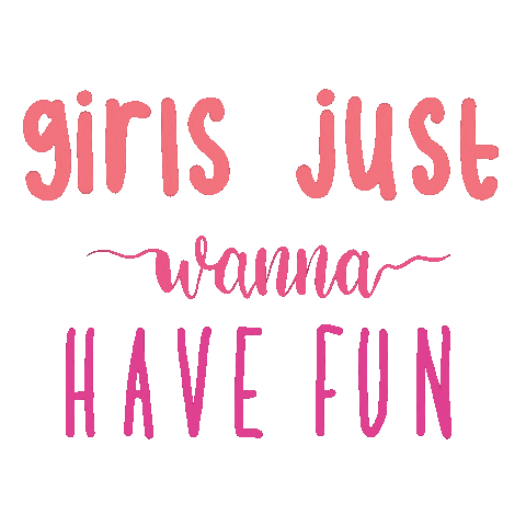 Fun Girl Sticker