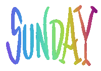 Sunday Sonntag Sticker by ASF brush