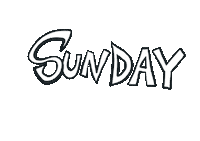 Sunday Sonntag Sticker by ASF brush