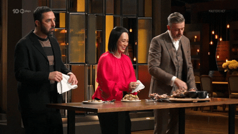 Andy Celebrate GIF by MasterChefAU