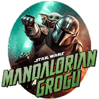 Mandalorian Sticker by falconfilmovenovinky