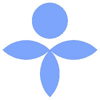 Blue Sticker by Rockmy