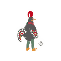goljapan portugal galo サッカー にわとり Sticker