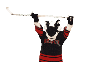 brocku hockey brocku brockuniversity brock badgers Sticker