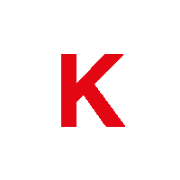 K Sticker by Kartell