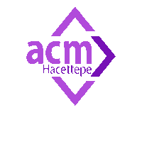 ACMHacettepe purple acm mor hacettepe Sticker