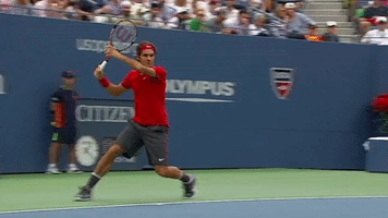 tennis federer GIF by US Open