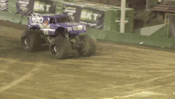 truck frontflip GIF