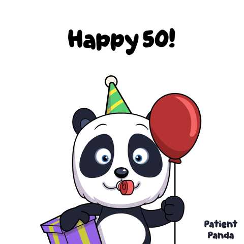 Turning 50 Happy Birthday GIF by VeeFriends