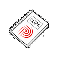 Redjournal Sticker by reddot.art