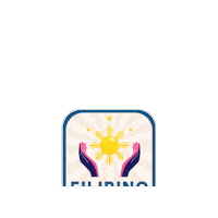 Philippine Flag Diversity Sticker by San Ysidro Health