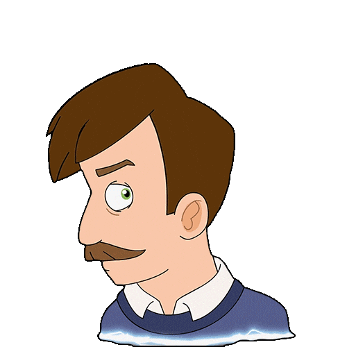 Nathan Haunted Hotel Sticker by NETFLIX