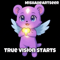 Floating Inner Peace GIF by MishaHeartseer