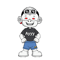 Animated Gif Teehee Sticker by Zhot