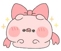 Happy Pig Sticker