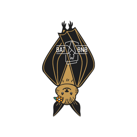 Bat Sticker by BatBnB