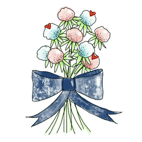 Flowers Love Sticker by Increase Creativity
